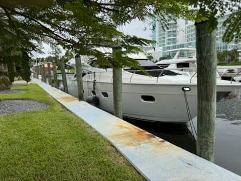 100ft Private Yacht Slip for Rent Fort Lauderdale